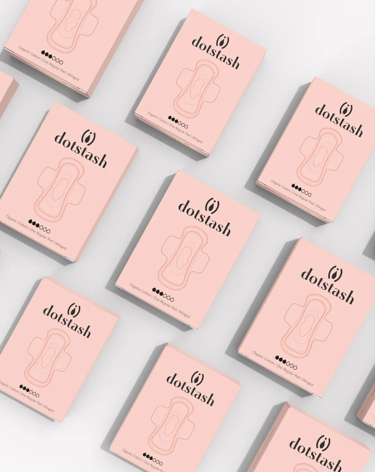 Dotstash Organic Biodegradable Pads