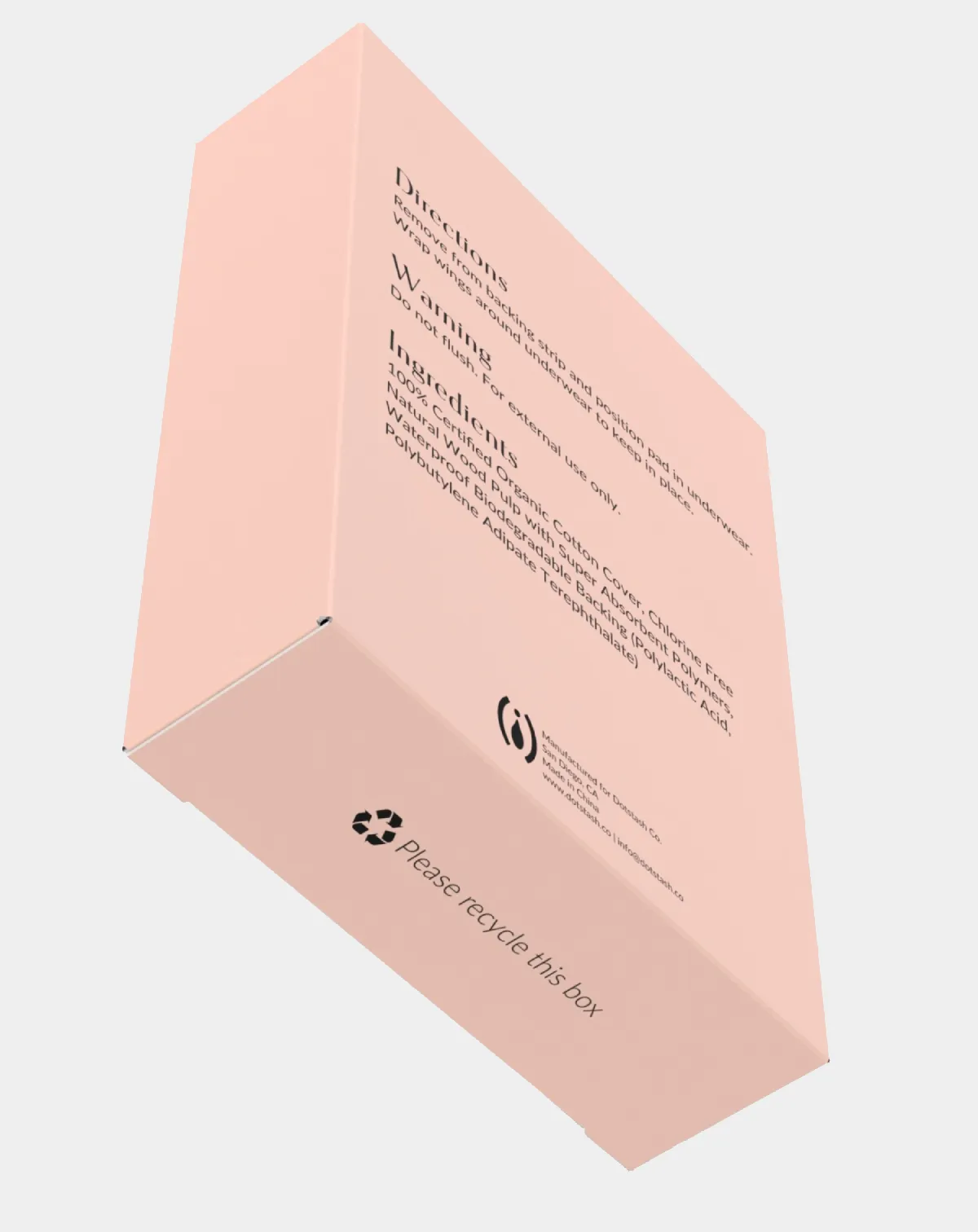 Dotstash Organic Biodegradable Pads