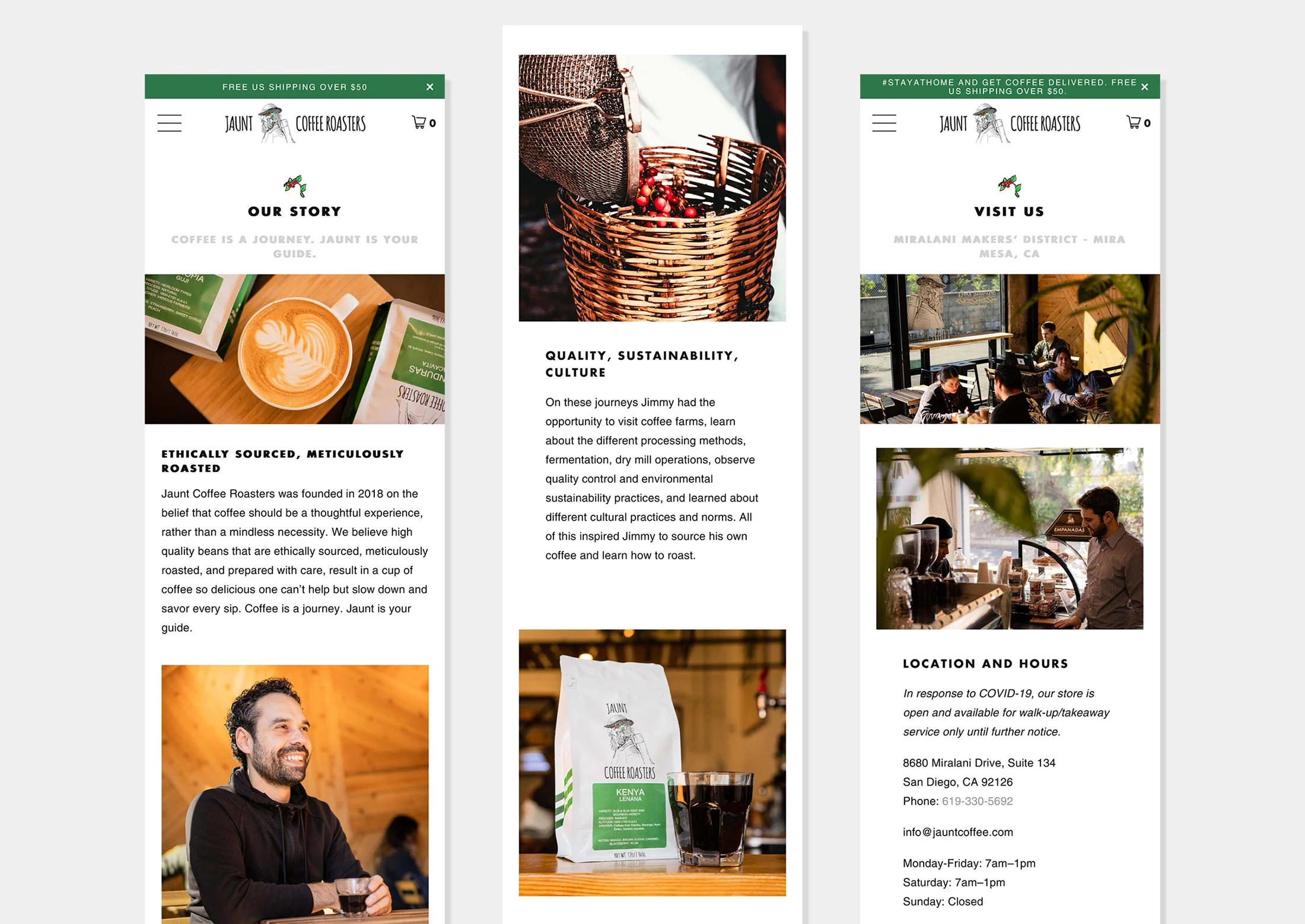 Jaunt Coffee Mobile